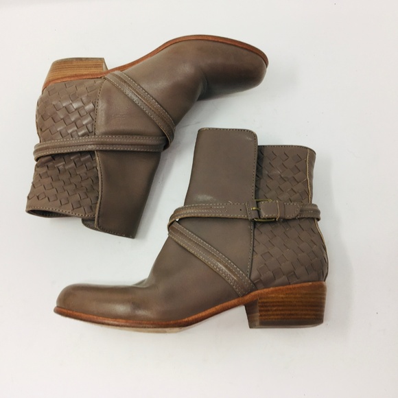 Joie Ankle Boots Booties Leather 37 - Picture 2 of 6